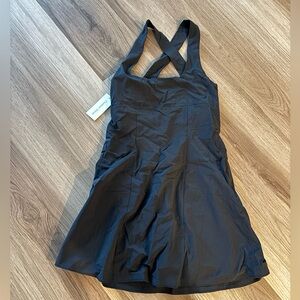 New with tags outdoor voices black cross back dress size S